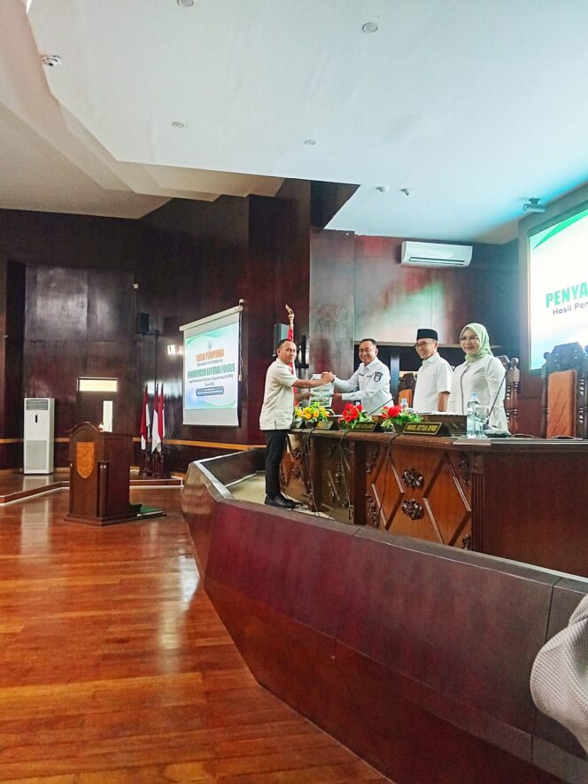 
DPRD Kabupaten Probolinggo Gelar Paripurna Laporan Pansus Empat Raperda Inisiatif